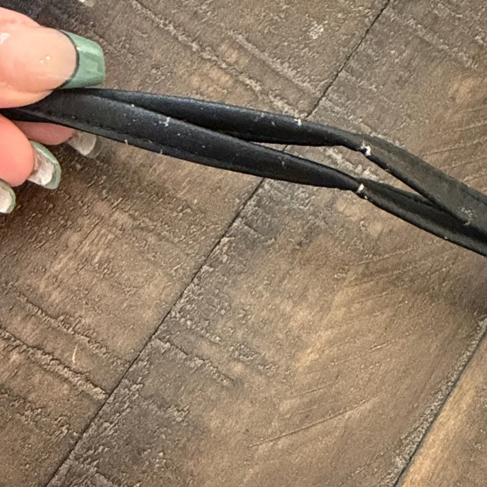 Rolfs Black Wristlet with M Monogram